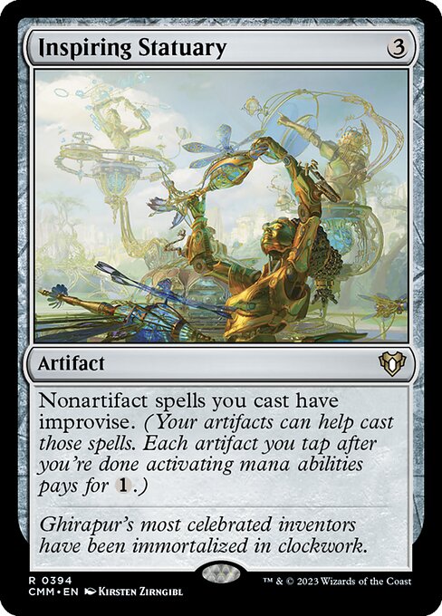 [Foil] CMM 394 Inspiring Statuary R