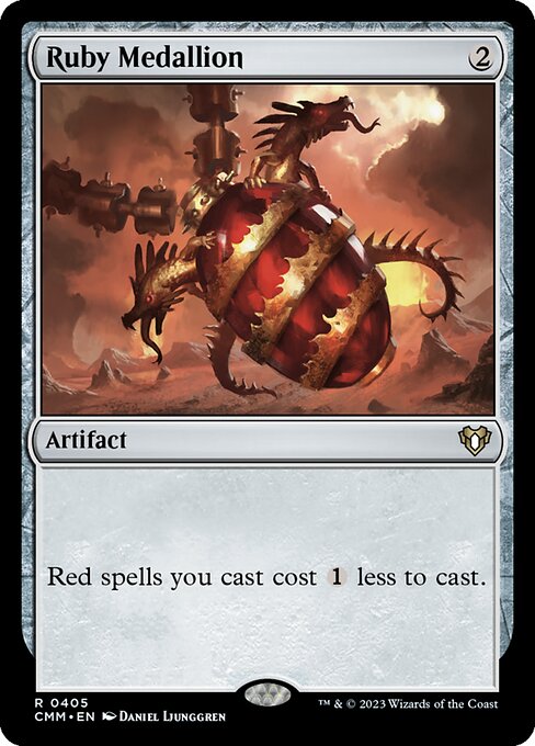 [Foil] CMM 405 Ruby Medallion R