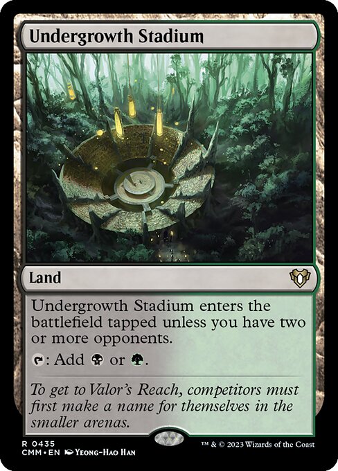 [Foil] CMM 435 Undergrowth Stadium R