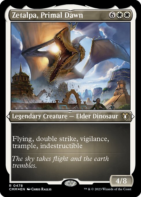 [Foil Etched] CMM 478 Zetalpa, Primal Dawn (Foil Etched) R