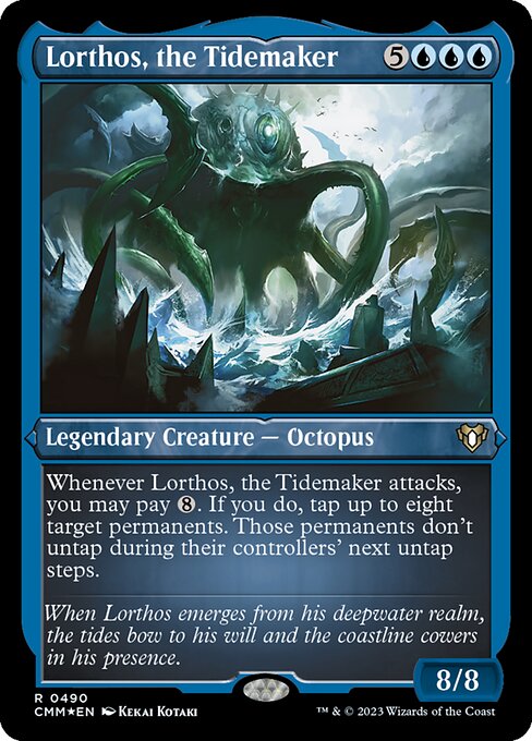 [Foil Etched] CMM 490 Lorthos, the Tidemaker (Foil Etched) R