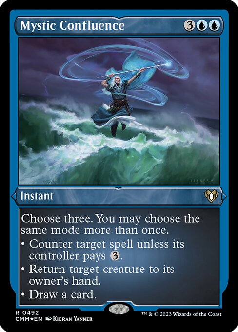[Foil Etched] CMM 492 Mystic Confluence (Foil Etched) R