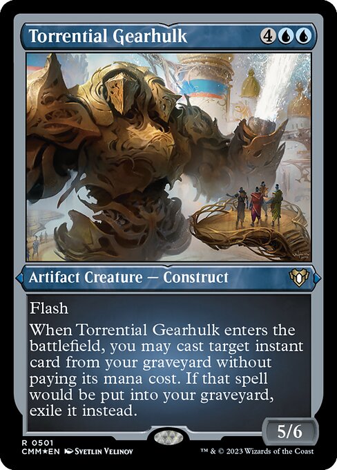 [Foil Etched] CMM 501 Torrential Gearhulk (Foil Etched) R