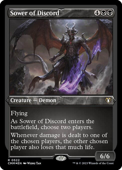 [Foil Etched] CMM 522 Sower of Discord (Foil Etched) R