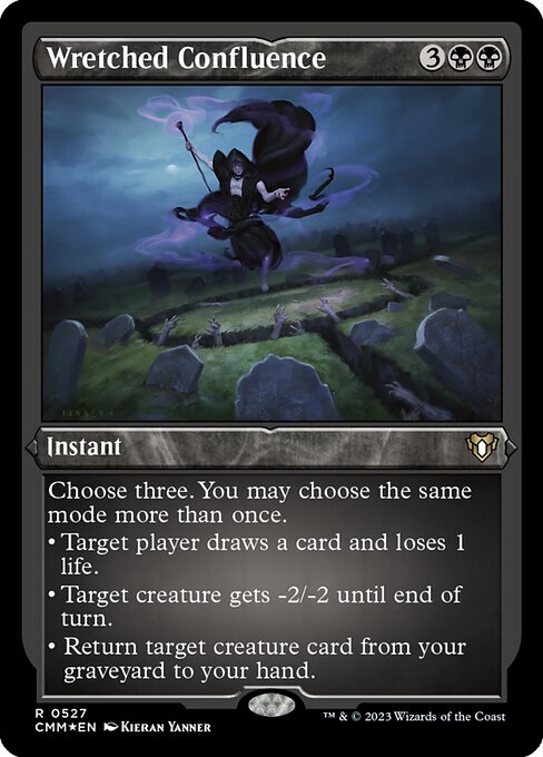 [Foil Etched] CMM 527 Wretched Confluence (Foil Etched) R