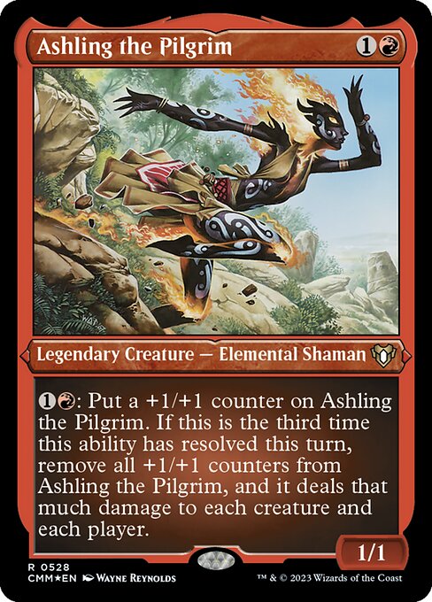 [Foil Etched] CMM 528 Ashling the Pilgrim (Foil Etched) R