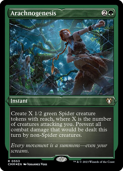 [Foil Etched] CMM 553 Arachnogenesis (Foil Etched) R