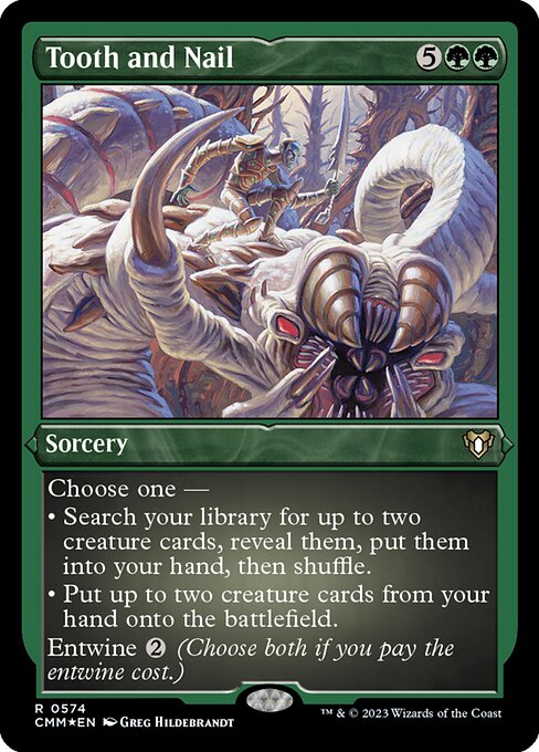 [Foil Etched] CMM 574 Tooth and Nail (Foil Etched) R