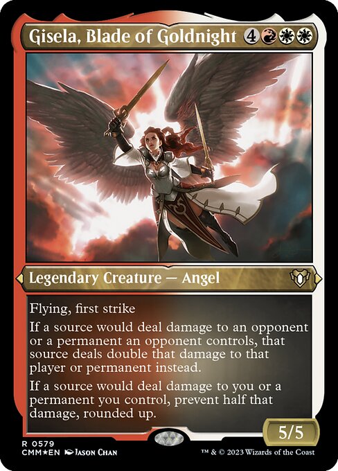 [Foil Etched] CMM 579 Gisela, Blade of Goldnight (Foil Etched) R