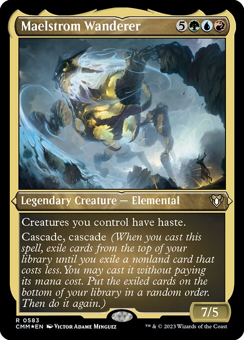 [Foil Etched] CMM 583 Maelstrom Wanderer (Foil Etched) R