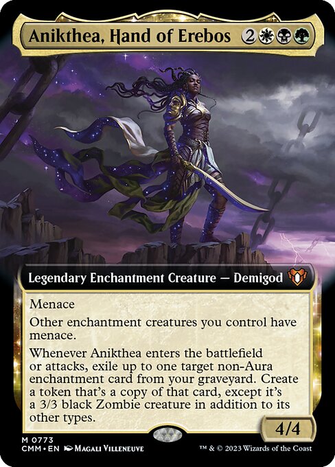 CMM 773 Anikthea, Hand of Erebos (Extended Art) M
