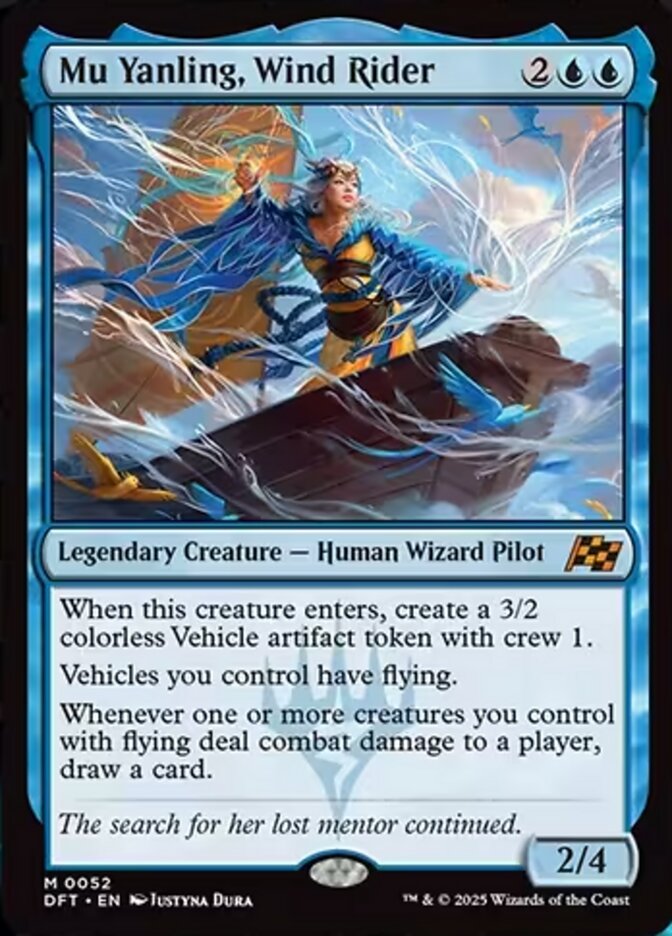 [Foil] DFT 052 Mu Yanling, Wind Rider M
