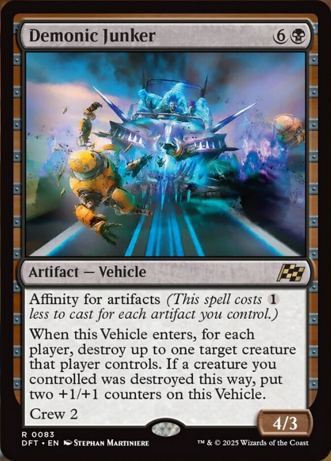 [Foil] DFT 083 Demonic Junker R