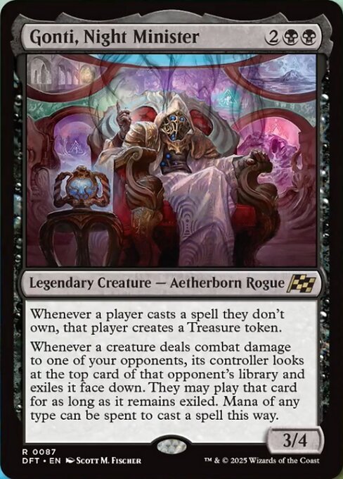 DFT 087 Gonti, Night Minister R