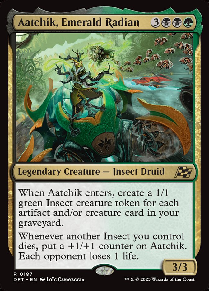 [Foil] DFT 187 Aatchik, Emerald Radian R