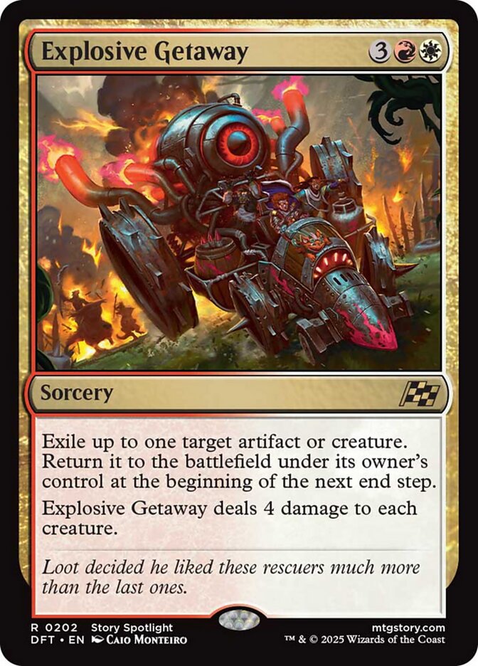 [Foil] DFT 202 Explosive Getaway R