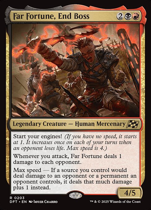 DFT 203 Far Fortune, End Boss R