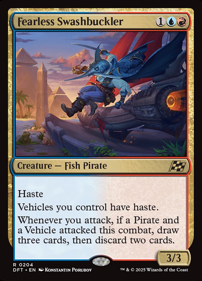 [Foil] DFT 204 Fearless Swashbuckler R