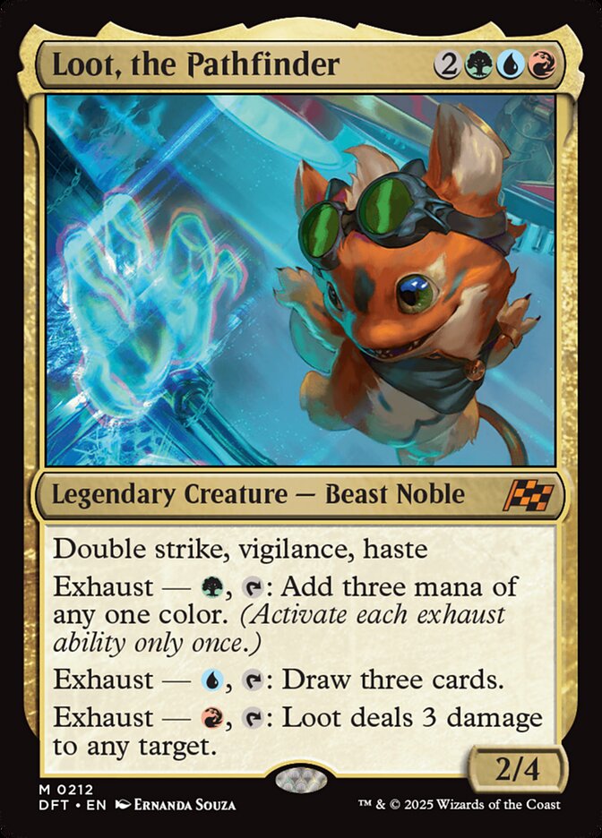 [Foil] DFT 212 Loot, the Pathfinder M