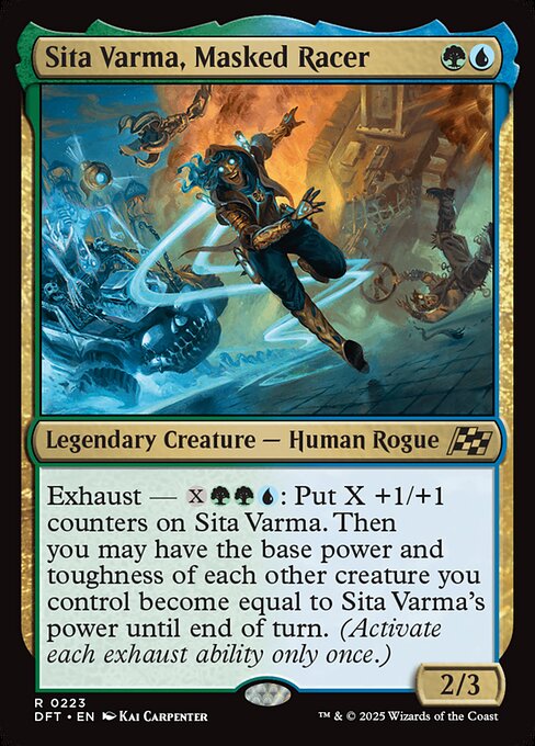 DFT 223 Sita Varma, Masked Racer R