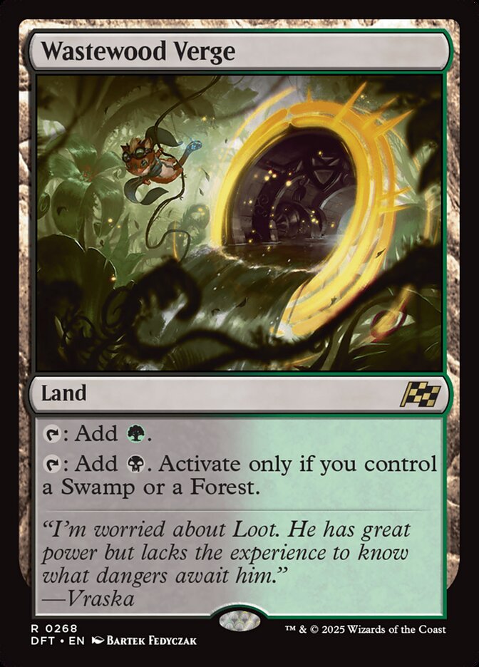 [Foil] DFT 268 Wastewood Verge R