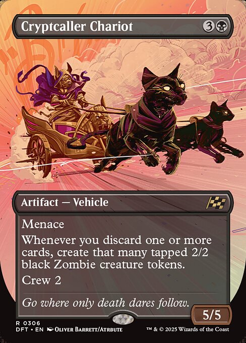 DFT 306 Cryptcaller Chariot (0306 - Borderless) R