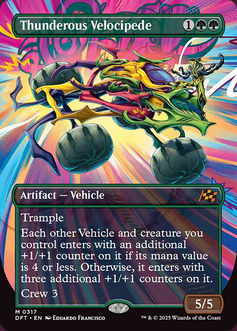 DFT 317 Thunderous Velocipede (0317 - Borderless) M