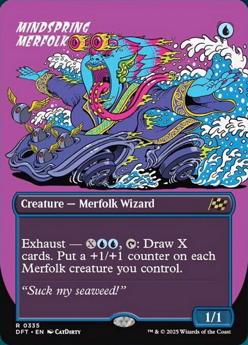DFT 335 Mindspring Merfolk (0335 - Borderless) R