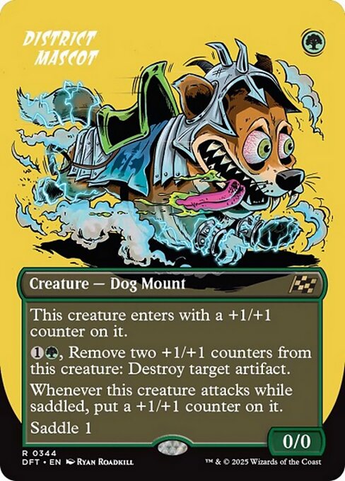 DFT 344 District Mascot (0344 - Borderless) R