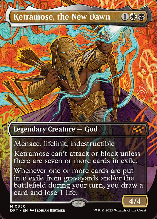 [Foil] DFT 350 Ketramose, the New Dawn (0350 - Borderless) M