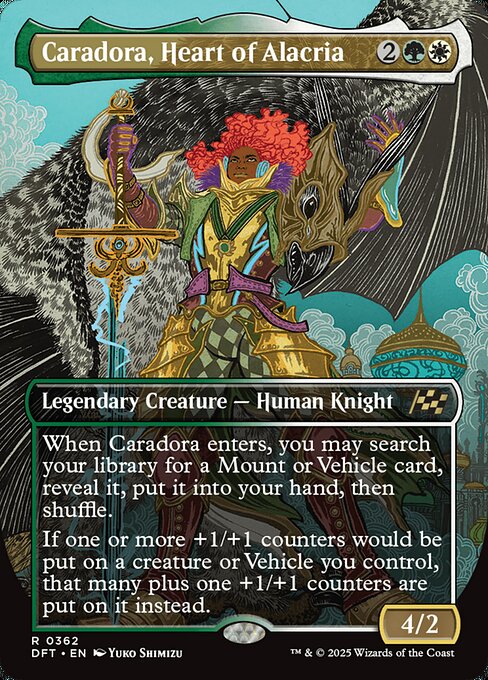 DFT 362 Caradora, Heart of Alacria (0362 - Borderless) R