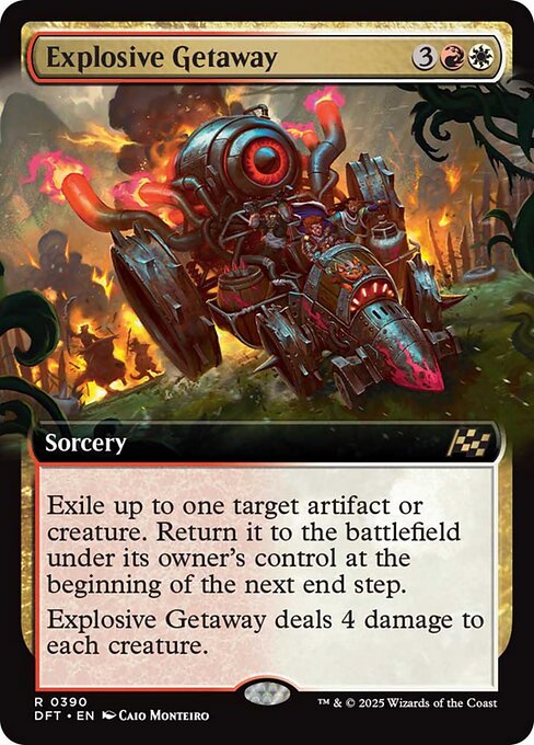DFT 390 Explosive Getaway (0390 - Extended Art) R