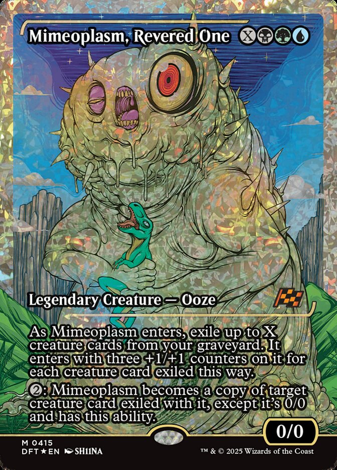 [Foil] DFT 415 Mimeoplasm, Revered One (0415 - Japan Showcase Fracture Foil) M