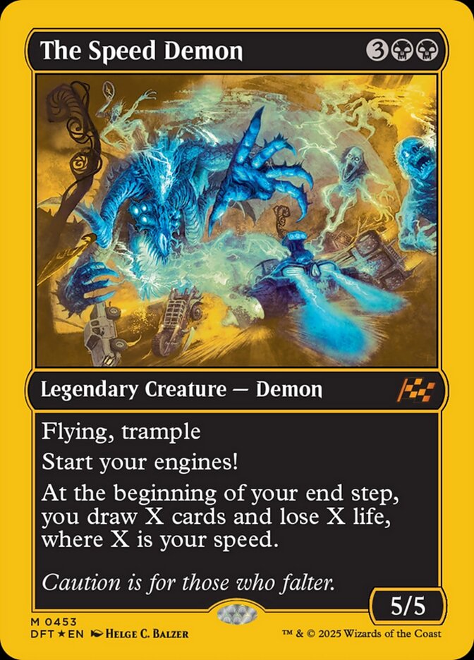 [Foil] DFT 453 The Speed Demon (0453 - First-Place Foil) M