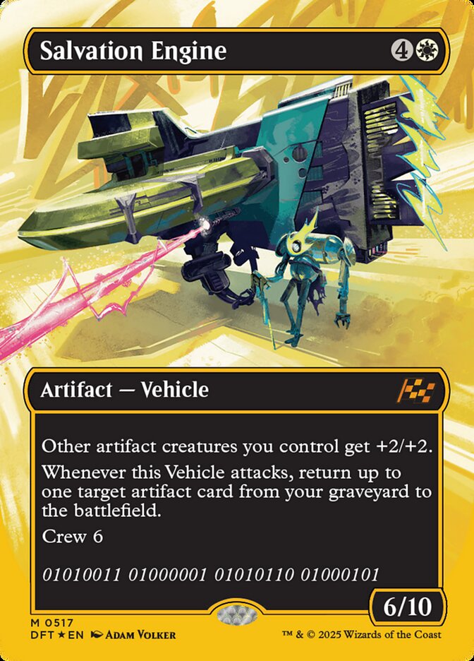 [Foil] DFT 517 Salvation Engine (0517 - Borderless First-Place Foil) M