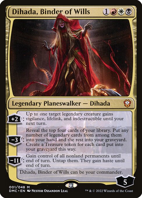 DMC 001 Dihada, Binder of Wills M