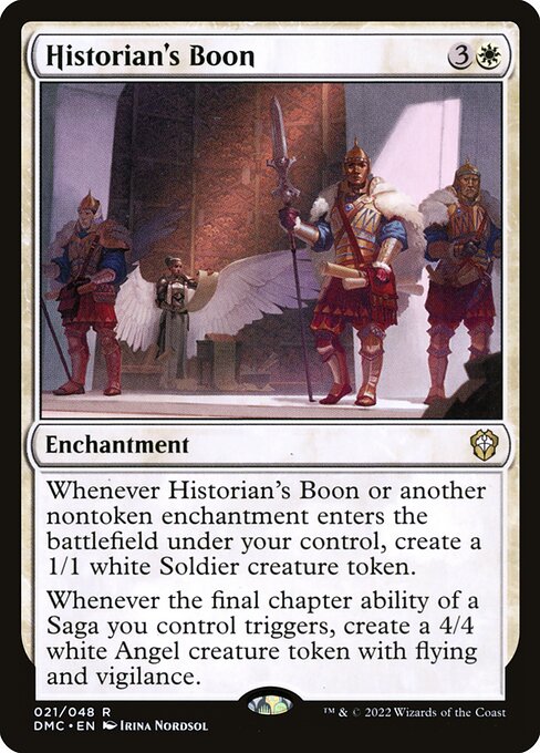 [Foil] DMC 021 Historian's Boon R