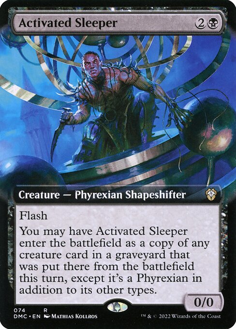 DMC 074 Activated Sleeper (Extended Art) R