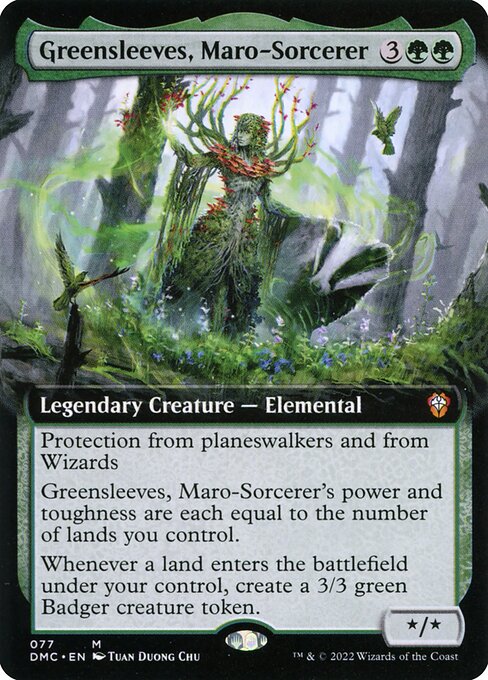 DMC 077 Greensleeves, Maro-Sorcerer (Extended Art) M