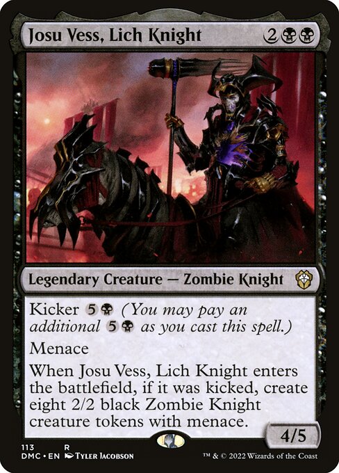 DMC 113 Josu Vess, Lich Knight R