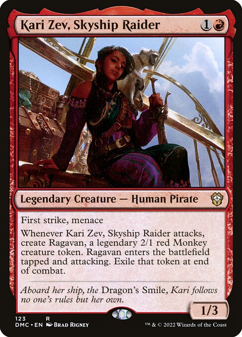 DMC 123 Kari Zev, Skyship Raider R