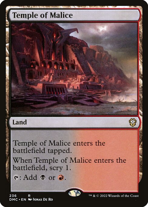 DMC 236 Temple of Malice R
