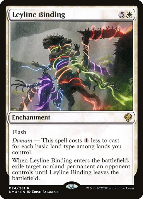 [Foil] DMU 024 Leyline Binding R