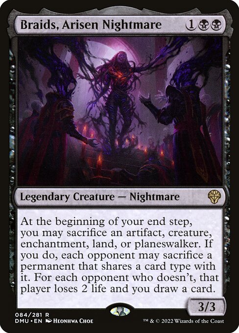 [Foil] DMU 084 Braids, Arisen Nightmare R