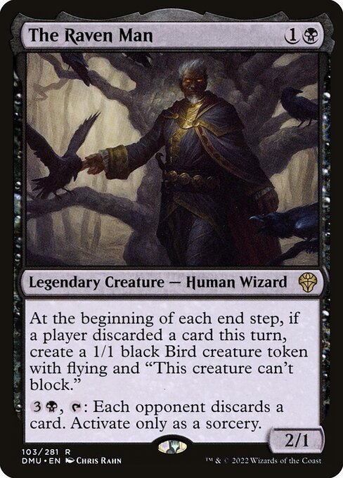 [Foil] DMU 103 The Raven Man R