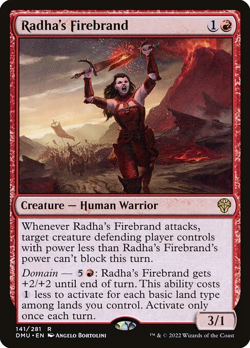 [Foil] DMU 141 Radha's Firebrand R