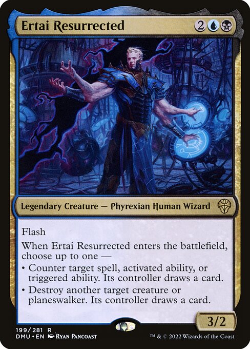 [Foil] DMU 199 Ertai Resurrected R