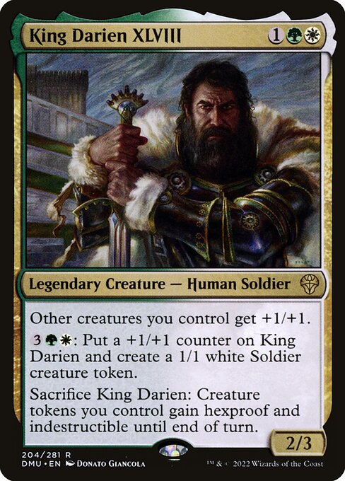 [Foil] DMU 204 King Darien XLVIII R