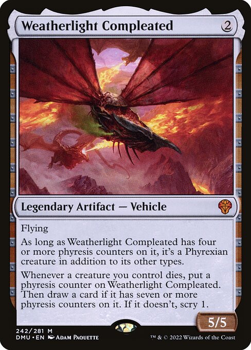 [Foil] DMU 242 Weatherlight Compleated M