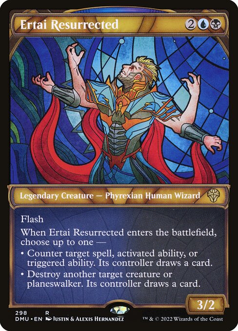 [Foil] DMU 298 Ertai Resurrected (Showcase) R